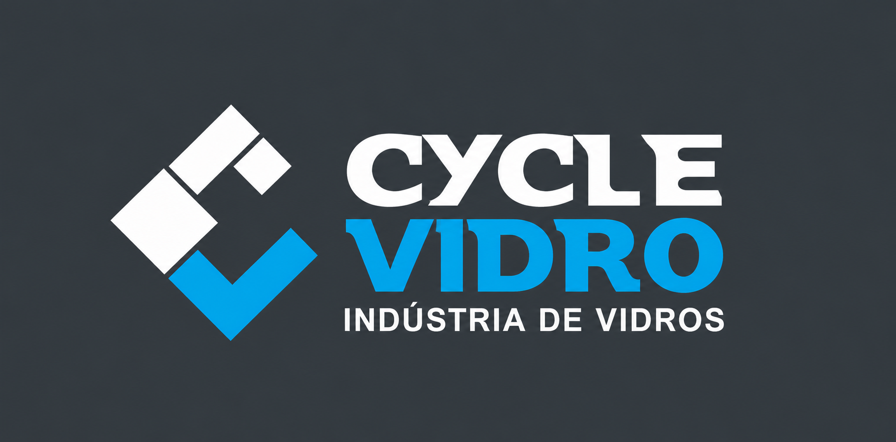 Logo Cycle Vidro, Indústria de Vidros